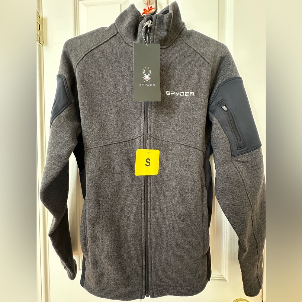 Brand New Spyder Men’s color block full zip jacket size S